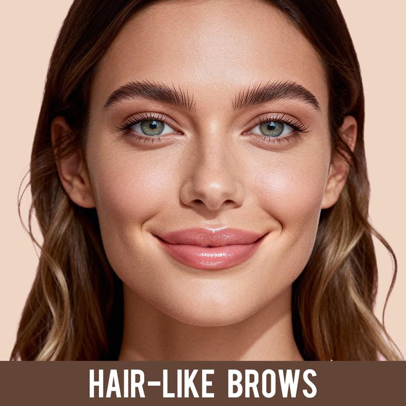 2-Pack 4-Tip Eyebrow Pen for Natural Fuller Brows