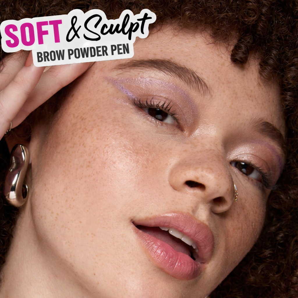 Soft & Sculpt Brow Powder Pen, 24H Wear, Cream To Powder Eyebrow, Transfer-Resistant Formula, Professional Makeupđź’„