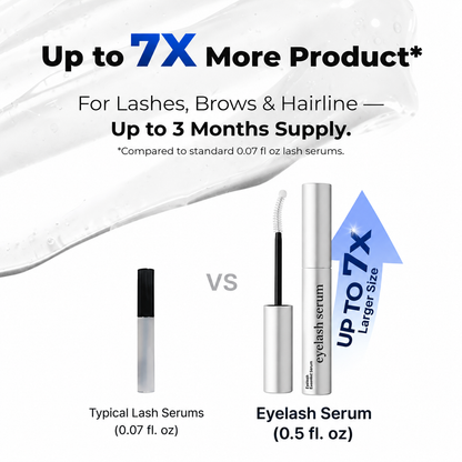 【BUY 1 GET 1 FREE】Eyelash Growth Serum for Longer, Fuller-Looking Lashes