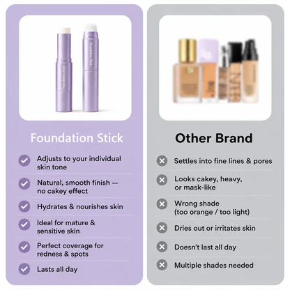 Changing Foundation Stick  – The stick that makes mature skin glow again