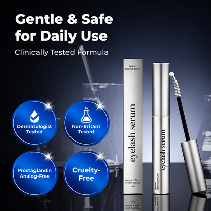 【BUY 1 GET 1 FREE】Eyelash Growth Serum for Longer, Fuller-Looking Lashes