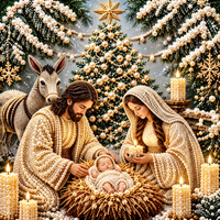 ❤️ 02 Golden Nativity