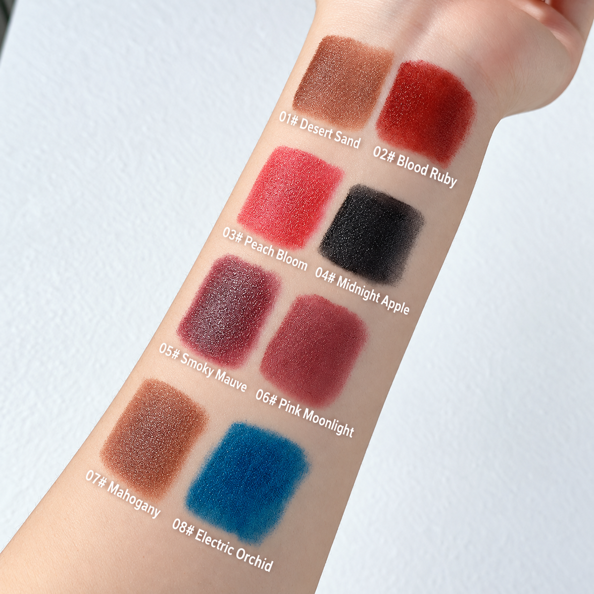 👄NEW Velvet Matte Liquid Lipstick  – 🎃Bold Gothic Shades for Halloween & Christmas Holiday Makeup