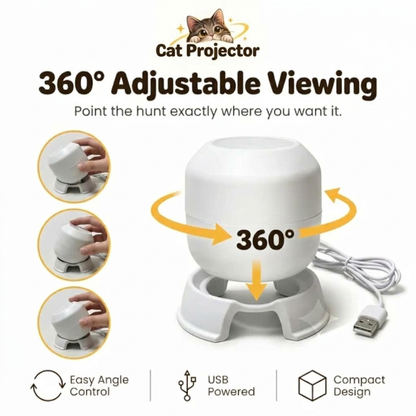 NEW Rotating Cat Projector
