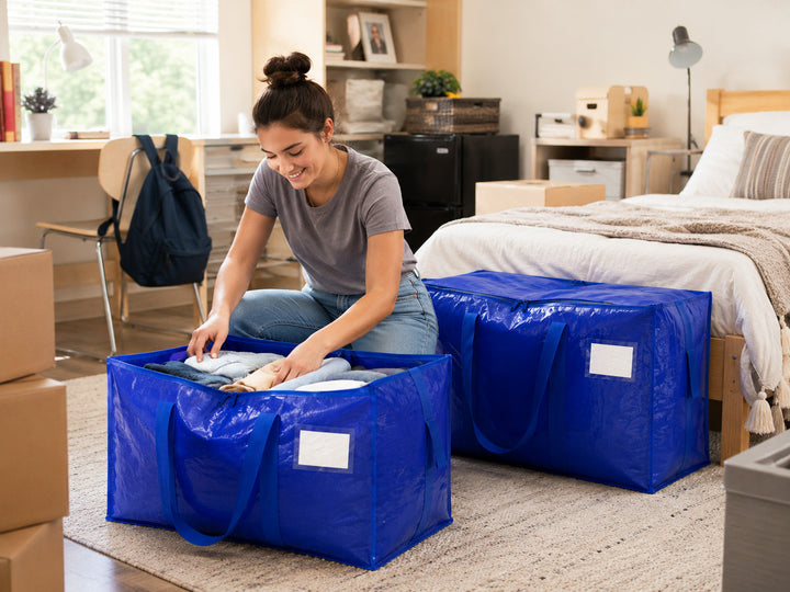 College dorm move-in