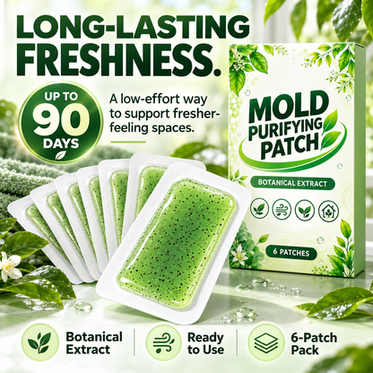 Mold Removal Patches (6 Pieces ) for Household Walls Kitchen and Bathroom Mildew Purification Pads